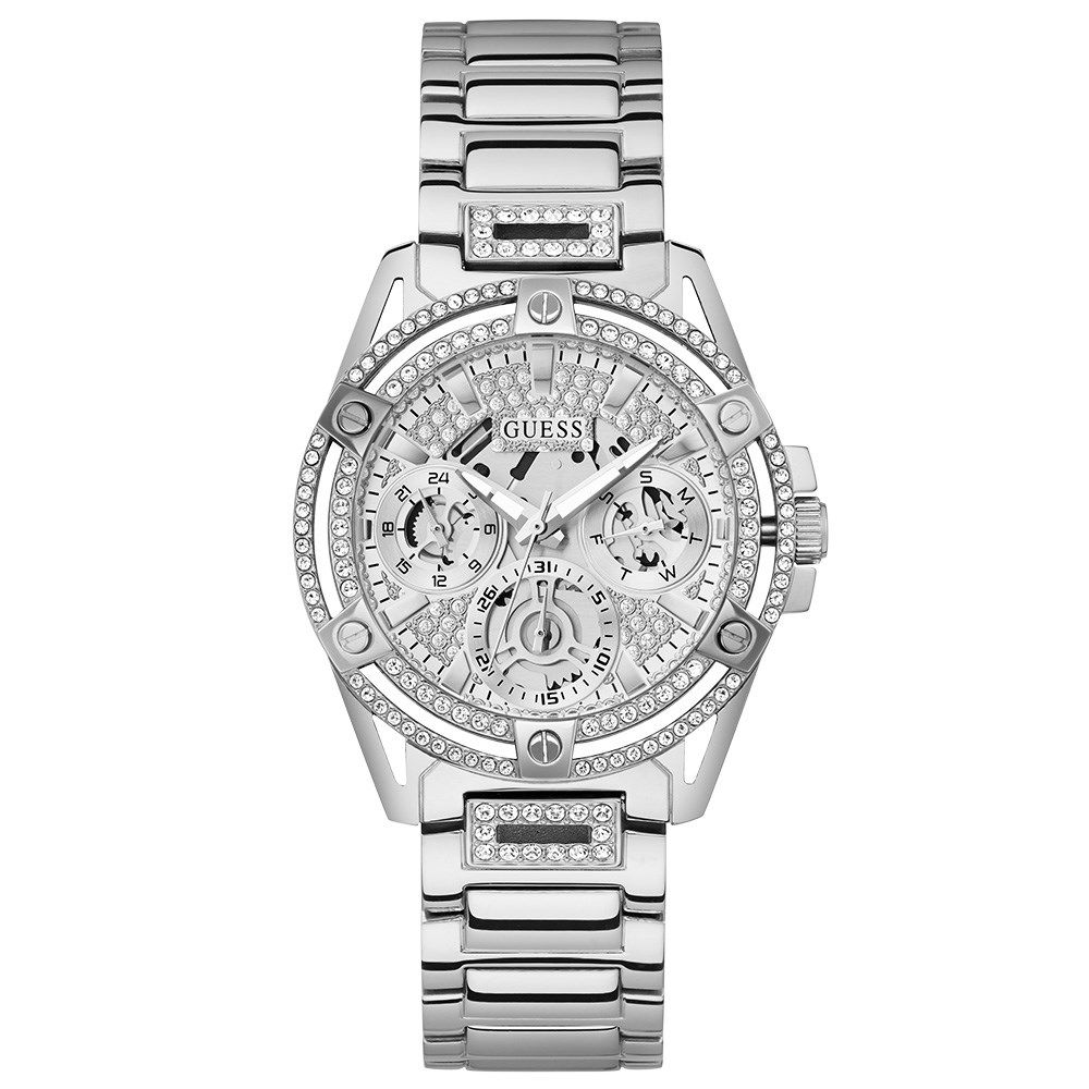 Guess Gümüş Gri Kadın Kol Saati Gugw0464l1