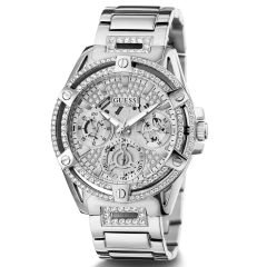 Guess Gümüş Gri Kadın Kol Saati Gugw0464l1